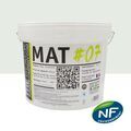 Mur sur Mont&eacute;limar : MAT #07 - Peinture finition acrylique mate Murs Gris castor 15L