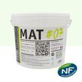 Mur sur Mont&eacute;limar : MAT #07 - Peinture finition acrylique mate Murs Vert lap 15L