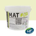 Mur sur Mont&eacute;limar : MAT #07 - Peinture finition acrylique mate Murs Vert solstice 15L
