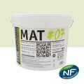 Mur sur Mont&eacute;limar : MAT #07 - Peinture finition acrylique mate Murs Vert infusion 15L