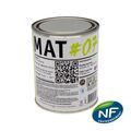 Mur sur Mont&eacute;limar : MAT #07 - Peinture finition acrylique mate Murs Blanc 1L