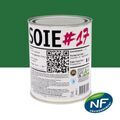 Mur sur Mont&eacute;limar : SOIE #17 - Peinture finition acrylique velours RAL 6001 - Vert &eacute;meraude 1L