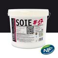 Mur sur Mont&eacute;limar : SOIE #17 - Peinture finition acrylique velours RAL 9017 - Noir signalisation 5L