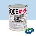 Mur sur Mont&eacute;limar : SOIE #17 - Peinture finition acrylique velours Bleu goura 1L