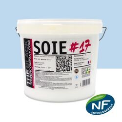 SOIE #17 - Peinture finition acrylique velours Bleu goura 5L