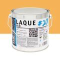 M&eacute;tal sur Mont&eacute;limar : LAQUE H2o #20 - Laque acrylique satin&eacute;e RAL 1017 - Jaune safran 2,5L