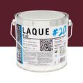 M&eacute;tal sur Mont&eacute;limar : LAQUE H2o #20 - Laque acrylique satin&eacute;e RAL 3005 - Rouge vin 2,5L