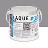 LAQUE H2o #20 - Laque acrylique satin&eacute;e RAL 7036 - Gris platine 2,5L