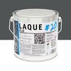 LAQUE H2o #20 - Laque acrylique satin&eacute;e RAL 7043 - Gris signalisation B 2,5L