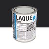 LAQUE H2o #20 - Laque acrylique satin&eacute;e RAL 9004 - Noir de s&eacute;curit&eacute; 1L