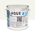 M&eacute;tal sur Mont&eacute;limar : LAQUE H2o #20 - Laque acrylique satin&eacute;e RAL 9010 - Blanc pur 2,5L
