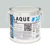 LAQUE H2o #20 - Laque acrylique satin&eacute;e RAL 9018 - Blanc papyrus 2,5L