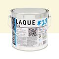 M&eacute;tal sur Mont&eacute;limar : LAQUE H2o #20 - Laque acrylique satin&eacute;e Blanc aube 2,5L