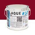 Mur sur Mont&eacute;limar : Laque Acrylique Finition Satin Murs RAL 3003 - Rouge rubis 2,5L