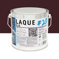 Mur sur Mont&eacute;limar : Laque Acrylique Finition Satin Murs RAL 3007 - Rouge noir 2,5L