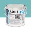 Laque Acrylique Finition Satin Murs RAL 6027 - Vert clair 2,5L