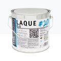 Mur sur Mont&eacute;limar : Laque Acrylique Finition Satin Murs RAL 9003 - Blanc de s&eacute;curit&eacute; 2,5L