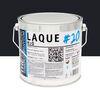 Laque Acrylique Finition Satin Murs RAL 9011 - Noir graphite 2,5L