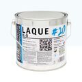 Mur sur Mont&eacute;limar : Laque Acrylique Finition Satin Murs Bleu pointe 2,5L