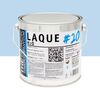 Laque Acrylique Finition Satin Murs Bleu goura 2,5L