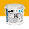 Laque Satin Acrylique de Finition Plafond RAL 1003 - Jaune s&eacute;curit&eacute; 2,5L
