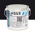 Plafond sur Mont&eacute;limar : Laque Satin Acrylique de Finition Plafond RAL 9017 - Noir signalisation 2,5L
