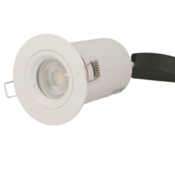 VISION-EL Spot plafond BBC blanc complet avec GU10 dimmable 3000K Vision el