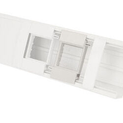 Extension pour adaptateur Quadro pour goulotte Efapel 90 et 110 x 50mm