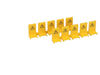 bis-electric Paire de cache dent pour peigne horizontal