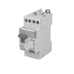Interrupteur diff&eacute;rentiel 2P 40A 30mA Type A Legrand DX� &agrave; vis