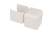 Embout pour goulotte PVC blanc 60 x 60 mm KOPOS