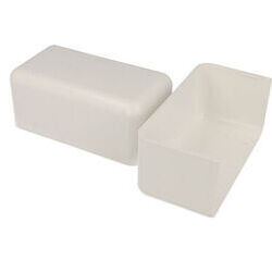 Embout pour goulotte PVC blanc 140 x 60 mm KOPOS