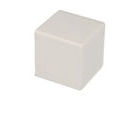 Gaines ICTA et moulures sur Seyssins : Embout pour goulotte PVC blanc 40 x 40 mm KOPOS