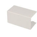 Gaines ICTA et moulures sur Seyssins : Jonction lin&eacute;aire pour goulotte PVC blanc 40 x 40 mm KOPOS