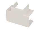 Gaines ICTA et moulures sur Seyssins : Jonction en T pour goulotte PVC blanc 40 x 40 mm KOPOS