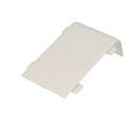 Gaines ICTA et moulures sur Seyssins : KOPOS Jonction lin&eacute;aire pour plinthe PVC blanche 80 x 25 mm