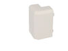 KOPOS Angle ext&eacute;rieur pour plinthe PVC blanche 80 x 25 mm