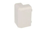 Gaines ICTA et moulures sur Seyssins : KOPOS Angle ext&eacute;rieur pour plinthe PVC blanche 80 x 25 mm
