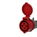 Prise industrielle sur Seyssins : SOLERA Prise femelle CEE triphas&eacute;e, 4 x 32A, pour prolongateur