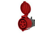 Prise industrielle sur Seyssins : SOLERA Prise femelle CEE triphas&eacute;e, 5 x 32A, pour prolongateur