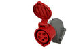 SOLERA Socle mural femelle CEE triphas&eacute;, 5 x 32A