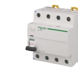 SCHNEIDER ELECTRIC Interrupteur diff&eacute;rentiel modulaire t&eacute;trapolaire Schneider Acti9 iID 63A / 30mA type A