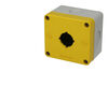 Bo&icirc;tier une position jaune pour boutonnerie IMO �22mm