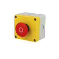 Commande & boutonnerie sur Seyssins : IMO Boitier arr&ecirc;t urgence complet &agrave; accrochage �22mm, 1NO+1NC