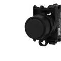 Bouton poussoir noir IMO complet �22mm, 1NO