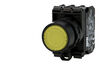 Bouton poussoir lumineux jaune complet IMO �22mm, 1NO+1NC, LED 24V