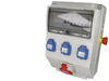 COFRELEC Coffret de chantier triphas&eacute; 3 prises 16A 2P+T + 1 prise 16A 3P+N+T + 1 arr&ecirc;t d'urgence