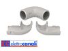 ELETTROCANALI Jonction coude pour tube IRL �20mm - par 10