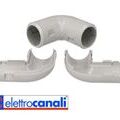 Tubes et accessoires IRL sur Seyssins : ELETTROCANALI Jonction coude pour tube IRL �20mm - par 10