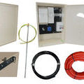 CARRE ROUGE Coffret de chantier mono 15/45A, raccordement sur poteau